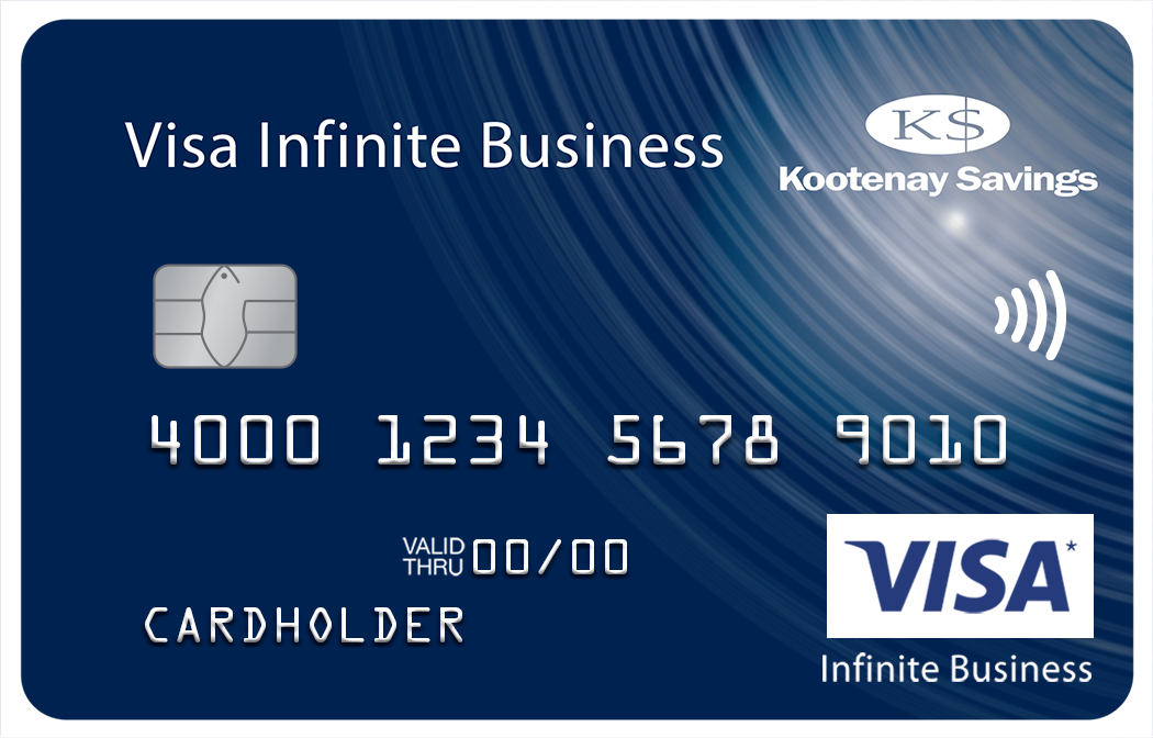 Business Credit Cards Kootenay Savings Credit Union   KootenaySavings VISA InfiniteBusiness 